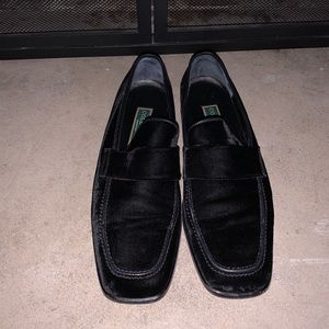 VTG Cole Haan Velvet Loafers